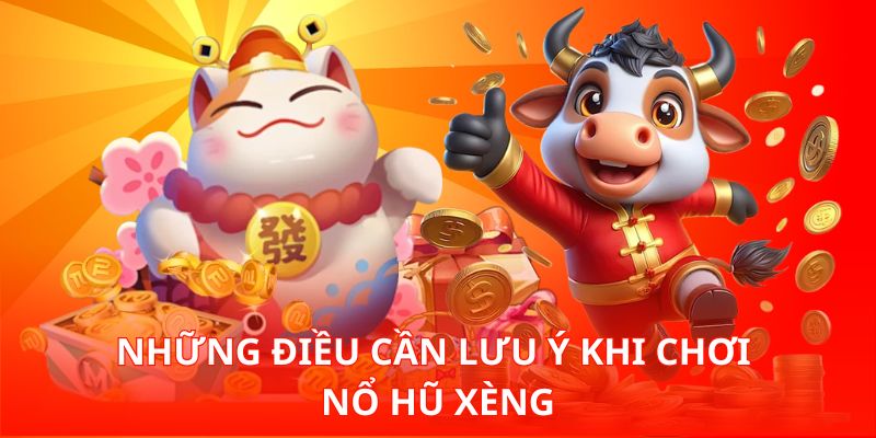 Những điều cần lưu ý khi chơi Nổ Hũ Xèng